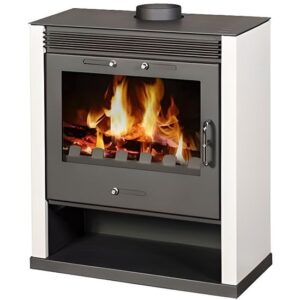 Poêle à bois RUBIN blanc