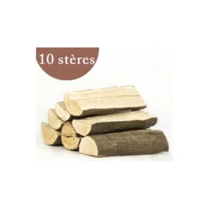 Bois sec 10 mètres cubes
