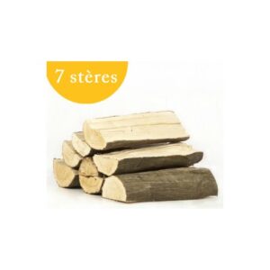 Bois sec 7 mètres cubes